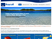 Tablet Screenshot of baycall.com